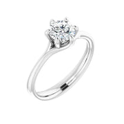 HONORA Lab Diamond Engagement Ring in 14K White Gold