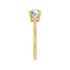 IDALIA 14K Yellow Gold Round Lab Grown Diamond Engagement Ring