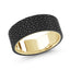 14K Yellow Gold Ring from the Noir Collection by Malo