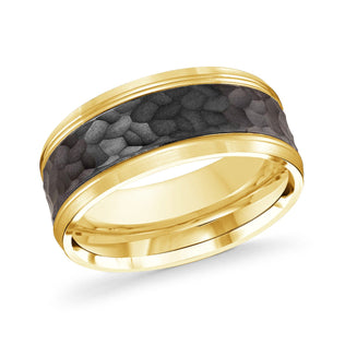 14K Yellow Gold Ring from the Noir Collection by Malo