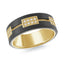 14K Yellow Gold Ring from the Noir Collection by Malo