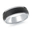 14K White Gold Ring from the Noir Collection by Malo