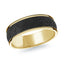 14K Yellow Gold Ring from the Noir Collection by Malo