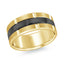 14K Yellow Gold Ring from the Titanium Collection by Malo