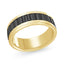 14K Yellow Gold Ring from the Titanium Collection by Malo