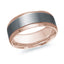 14K Rose Gold Ring from the Tantalum Collection by Malo