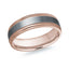 14K Rose Gold Ring from the Tantalum Collection by Malo