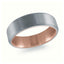 14K Rose Gold Ring from the Tantalum Collection by Malo