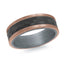 14K Rose Gold Ring from the Tantalum Collection by Malo