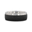 HUDSON Damacus Steel Ring with Wave Pattern Carbon Fiber - 8mm