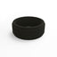 QALO Men's Black Step Edge Silicone Band