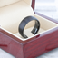 RAIDER Domed Brush Finished Black Tungsten Wedding Band - 2mm - 12mm