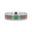 STINGRAY Tungsten Carbide Ring with Blue/Purple Color Changing Inlay - 4mm - 10mm