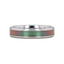 STINGRAY Tungsten Carbide Ring with Blue/Purple Color Changing Inlay - 4mm - 10mm