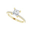 SADIE 14K Yellow Gold Square Princess Cut Lab Grown Diamond Engagement Ring