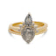 GIANNA 1.14ct 14K Gold Natural Salt & Pepper Diamond Engagement Ring With Matching Band