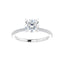 KIARA 14K White Gold Round Lab Grown Diamond Engagement Ring