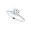 KIARA 14K White Gold Round Lab Grown Diamond Engagement Ring