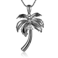 Sterling Silver Palm Tree Pendant