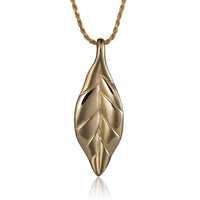 14K Yellow Gold Maile Pendant