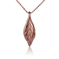 14K Rose Gold Maile Pendant