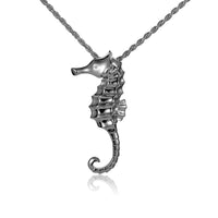 Sterling Silver Seahorse Pendant