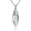 White Pearl Surfboard Pendant