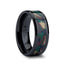 RANGER Black Ceramic Ring Military Style Jungle Camo - 10mm - Larson Jewelers