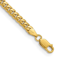 14K 8 inch 5mm Solid Miami Cuban Link with Lobster Clasp Bracelet