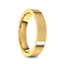 14k Yellow Gold Women's Flat Ring with Polished Finish - 2mm - 4mm