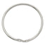 Sterling Silver Polished Heart Bangle - Larson Jewelers