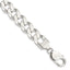 Sterling Silver 11mm Curb Chain Bracelet