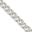 Sterling Silver 7mm Pav‚ Curb Chain Necklace