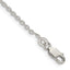 Sterling Silver 1.95mm Cable Chain