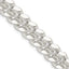 Sterling Silver 10.5mm Polished Domed Curb Chain Necklace