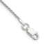 Sterling Silver 1.1mm Diamond-cut Rope Chain