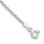 Sterling Silver 1.5mm Solid Rope Chain