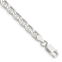 Sterling Silver 4.65mm Flat Cuban Anchor Chain