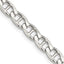 Sterling Silver 5.7mm Flat Cuban Anchor Chain Necklace