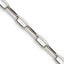 Sterling Silver 5mm Elongated Open Link Chain