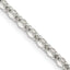 Sterling Silver 2.5mm Popcorn Chain Necklace