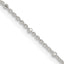 Sterling Silver 1.25mm Rolo with Beads Chain Necklace