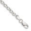 Sterling Silver 4.75mm Rolo Chain Bracelet