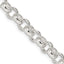 Sterling Silver 6.75mm Rolo Chain Necklace