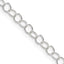 Sterling Silver 3.5mm Fancy Cable Chain Necklace