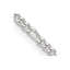 Sterling Silver 2.25mm Figaro Chain Necklace