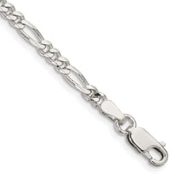 Sterling Silver 3.5mm Figaro Chain