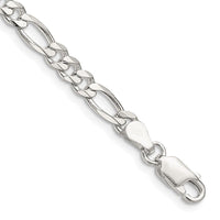 Sterling Silver 4.5mm Figaro Chain