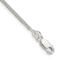 Sterling Silver 1.45mm Diamond-cut Round Franco Chain