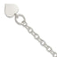 Sterling Silver Engraveable Heart Bracelet - Larson Jewelers